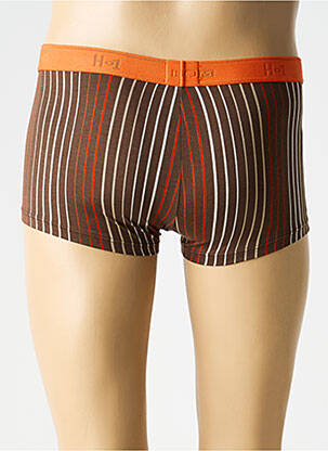 Boxer stretch marron HOM homme