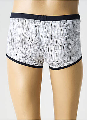 Boxer imprimé fantaisie blanc HOM homme