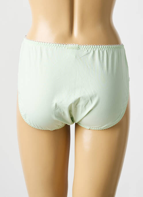 Shorty tissage satiné vert PRIMADONNA femme