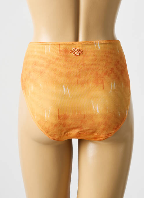 Culotte haute légère et transparente orange CHANTELLE femme