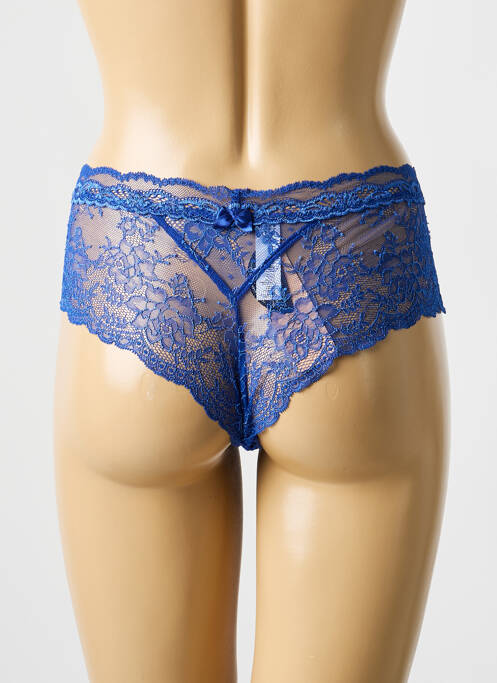 Shorty broderie dentelle de calais bleu LISE CHARMEL femme