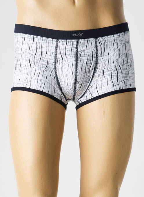 Boxer imprimé fantaisie blanc HOM homme