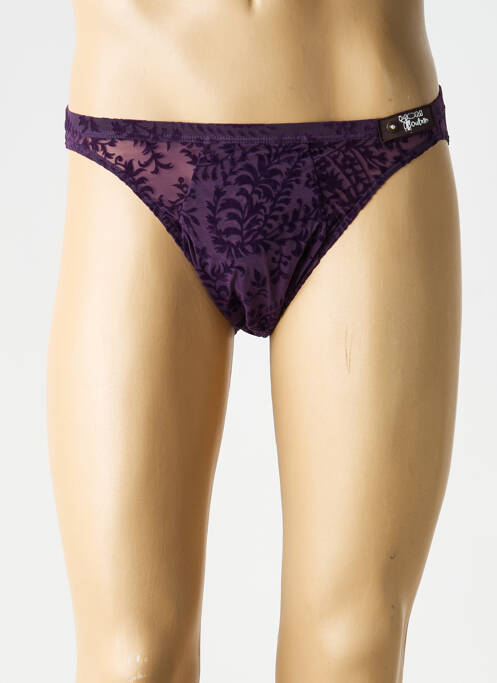Slip stretch violet HOM homme