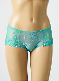 Shorty stretch vert EMPREINTE femme