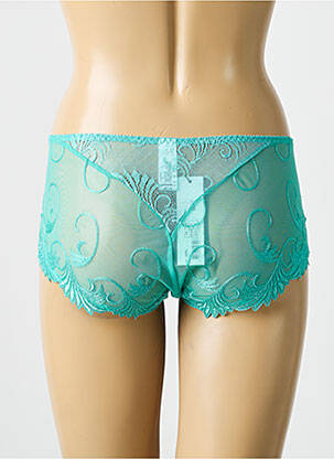 Shorty stretch vert EMPREINTE femme