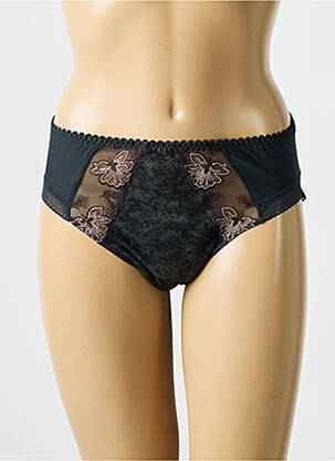 Culotte tissage satiné noir PRIMADONNA femme