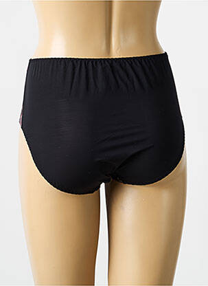 Culotte effet matière satinée noir BARBARA femme
