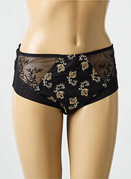 Culotte tissage satiné noir LISE CHARMEL femme