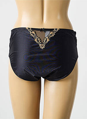 Culotte tissage satiné noir LISE CHARMEL femme