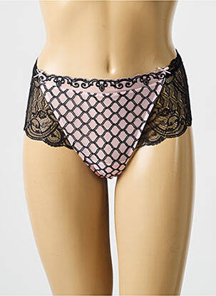 Shorty broderie dentelle de calais rose LISE CHARMEL femme