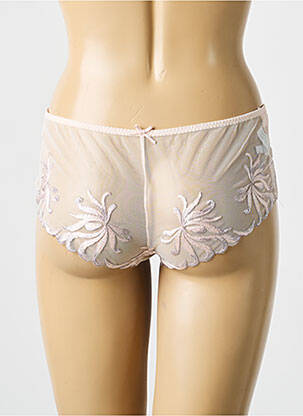 Shorty effet matière satinée rose SIMONE PERELE femme