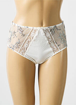Culotte tissage satiné beige MARIE JO femme