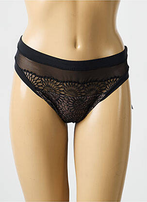 Culotte effet matière satinée noir PRIMADONNA femme