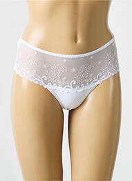 Culotte effet matière satinée blanc SIMONE PERELE femme