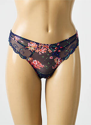 Culotte effet matière satinée bleu LISE CHARMEL femme