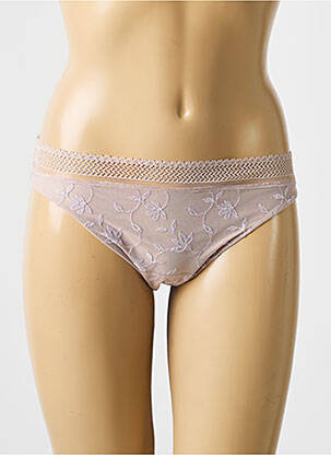 Culotte effet matière satinée rose MARIE JO femme