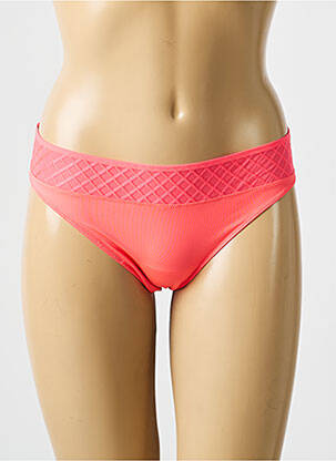 Culotte effet matière satinée orange MARIE JO femme