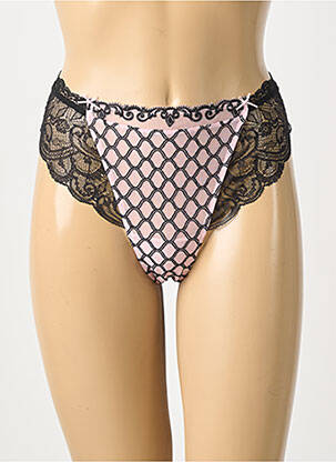 Culotte broderie dentelle de calais noir LISE CHARMEL femme