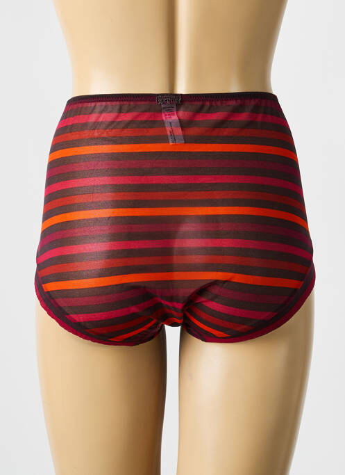 Culotte haute légère et transparente rouge MARIE JO femme