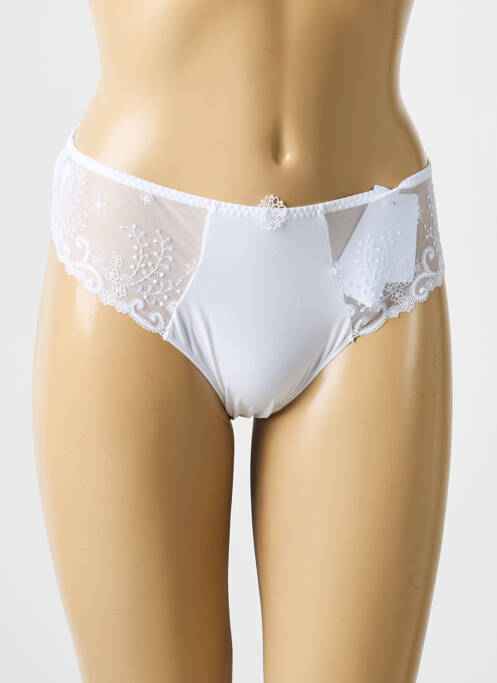 Culotte tissage satiné blanc SIMONE PERELE femme