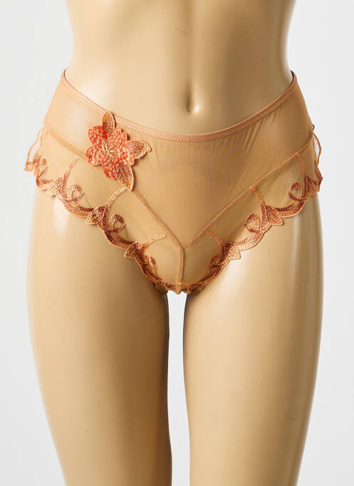 Culotte stretch orange BARBARA femme