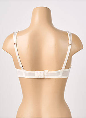 Soutien-gorge effet matière satinée haut soutien-gorge moulé beige PASSIONATA femme