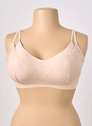 Soutien-gorge sans armature brassieres chair CHANTELLE femme