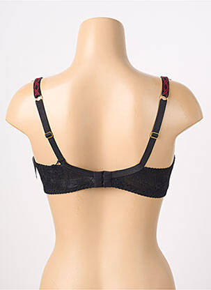 Soutien-gorge effet matière satinée haut soutien-gorge balconnet noir AUBADE femme