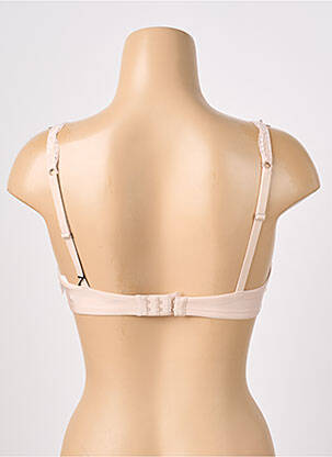 Soutien-gorge effet matière satinée haut soutien-gorge moulé beige AUBADE femme