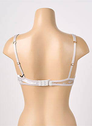 Soutien-gorge effet matière satinée haut soutien-gorge push-up gris AUBADE femme
