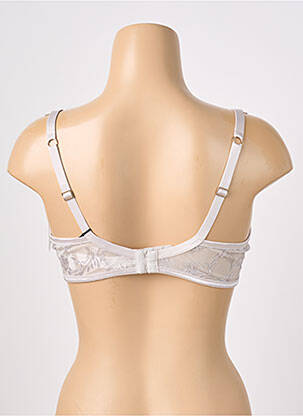 Soutien-gorge effet matière satinée haut soutien-gorge moulé gris AUBADE femme