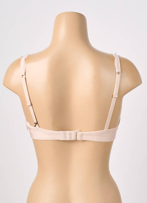 Soutien-gorge effet matière satinée haut soutien-gorge moulé beige AUBADE femme