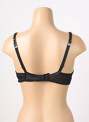 Soutien-gorge effet matière satinée haut soutien-gorge avec mousse de rembourrage amovible noir AUBADE femme