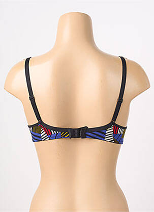 Soutien-gorge effet matière satinée haut soutien-gorge push-up bleu PASSIONATA femme