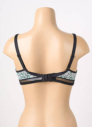 Soutien-gorge effet matière satinée haut soutien-gorge moulé noir PASSIONATA femme