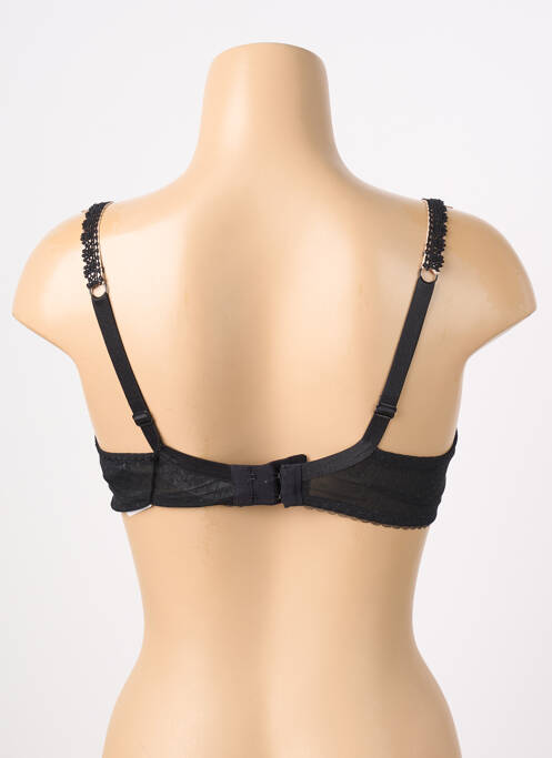 Soutien-gorge effet matière satinée haut soutien-gorge avec mousse de rembourrage amovible noir AUBADE femme