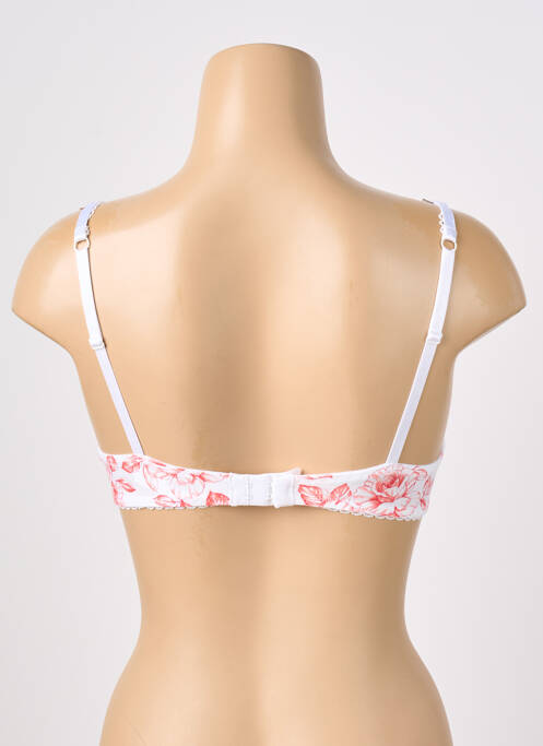 Soutien-gorge effet matière satinée haut soutien-gorge avec mousse de rembourrage amovible blanc AUBADE femme