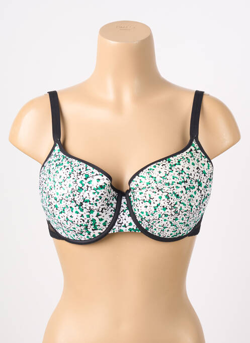 Soutien-gorge effet matière satinée haut soutien-gorge moulé noir PASSIONATA femme