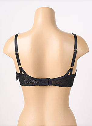 Soutien-gorge effet matière satinée haut soutien-gorge emboitant noir AUBADE femme