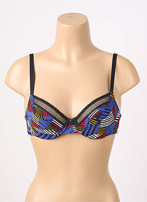 Soutien-gorge broderie haut soutien-gorge emboitant bleu PASSIONATA femme