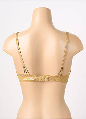 Soutien-gorge effet matière satinée haut soutien-gorge emboitant or AUBADE femme