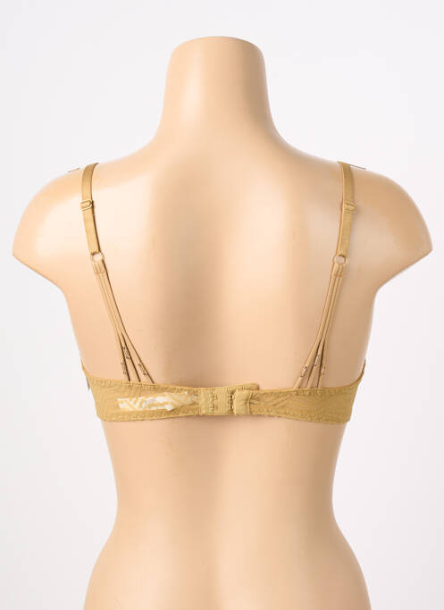 Soutien-gorge effet matière satinée haut soutien-gorge emboitant or AUBADE femme