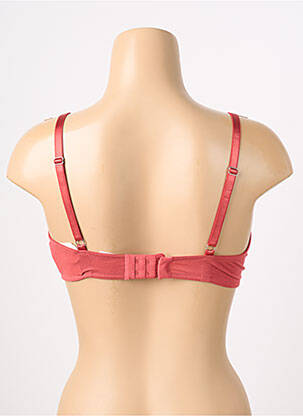 Soutien-gorge tissage dentelle haut soutien-gorge emboitant rouge CALIDA femme
