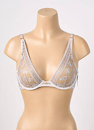 Soutien-gorge légère et transparente haut soutien-gorge emboitant gris AUBADE femme
