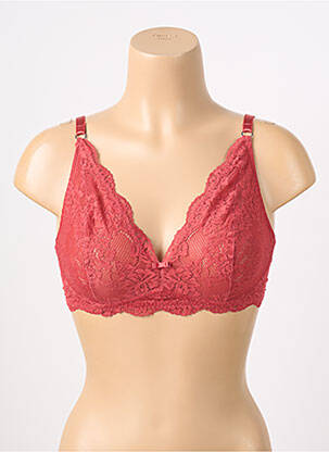 Soutien-gorge sans armature bralettes rouge CALIDA femme