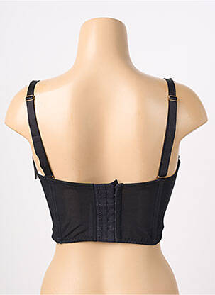 Soutien-gorge effet matière satinée haut soutien-gorge emboitant noir AUBADE femme
