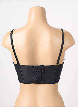 Soutien-gorge effet matière satinée haut soutien-gorge emboitant noir AUBADE femme
