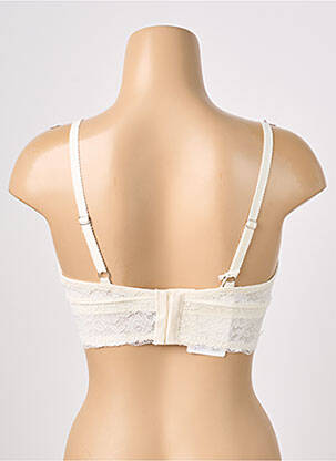 Soutien-gorge sans armature haut triangles beige CALIDA femme