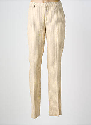 Pantalon slim poches beige MKT STUDIO femme