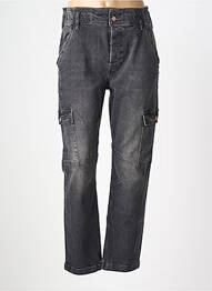 Jeans coupe droite poches gris SCOTCH & SODA femme
